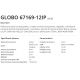 Plafoniere - Plafoniera LED design modern Jules crom 12W