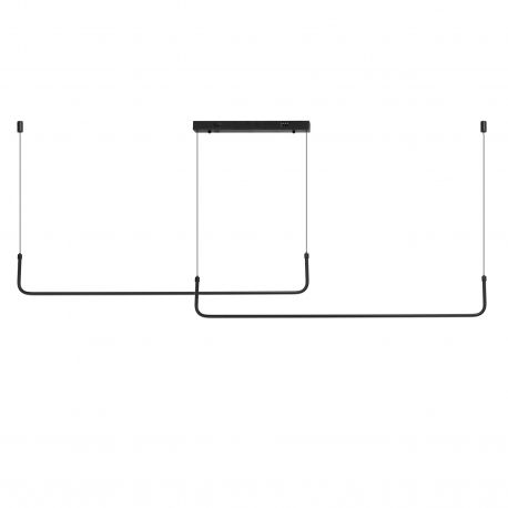 Pendule, Lustre suspendate - Lustra LED suspendata cu telecomanda MARIO 2 CCT DIMM BK
