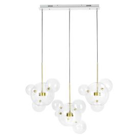 Pendule, Lustre suspendate - Lustra cu 3 pendule LED design modern Boliccine