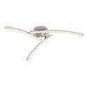 Plafoniera LED pentru baie design modern IP44 Jules crom 18W