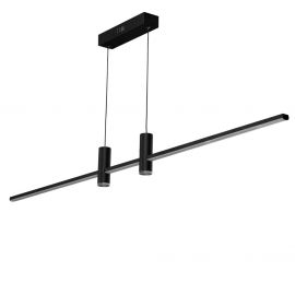 Pendule, Lustre suspendate - Lustra LED suspendata cu telecomanda GERARDO CCT DIMM BK