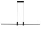 Pendule, Lustre suspendate - Lustra LED suspendata cu telecomanda GERARDO CCT DIMM BK
