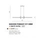 Pendule, Lustre suspendate - Lustra LED suspendata cu telecomanda GERARDO CCT DIMM BK