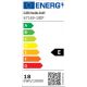 Iluminat pentru baie - Plafoniera LED pentru baie design modern IP44 Jules crom 18W