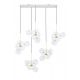 Pendule, Lustre suspendate - Lustra cu 5 pendule LED design modern Boliccine