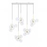 Lustra cu 5 pendule LED design modern Boliccine