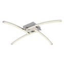 Plafoniera LED pentru baie design modern IP44 Jules crom 24W