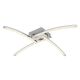 Iluminat pentru baie - Plafoniera LED pentru baie design modern IP44 Jules crom 24W