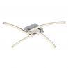 Plafoniera LED pentru baie design modern IP44 Jules crom 24W