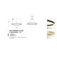Pendule, Lustre suspendate - Lustra LED XXL cu telecomanda design modern circular HALO 120 CCT GO