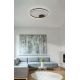Lustre aplicate - Lustra LED XXL cu telecomanda design modern circular HALO TOP 120 CCT GO