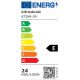 Plafoniere - Plafoniera LED design modern Silla I negru mat, auriu 24W