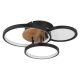 Plafoniere - Plafoniera LED design modern Sid negru, maro