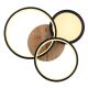Plafoniere - Plafoniera LED design modern Sid negru, maro