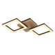 Plafoniere - Plafoniera LED design modern Kerry negru, maro 30W