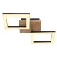Plafoniere - Plafoniera LED design modern Kerry negru, maro 30W