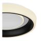 Plafoniere - Plafoniera LED cu telecomanda design modern Tabano negru mat
