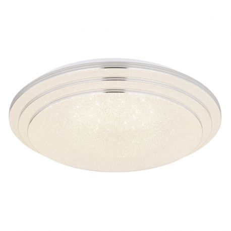 Plafoniere - Plafoniera LED cu telecomanda design modern Aley alb