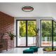 Plafoniere - Plafoniera LED design modern Mattia negru mat