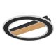Plafoniere - Plafoniera LED design modern Mattia negru mat