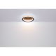 Plafoniere - Plafoniera LED design modern Mattia negru mat