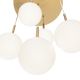 Pendule, Lustre suspendate - Lustra cu 5 pendule design modern Basic form auriu