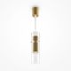 Pendule, Lustre suspendate - Lustra, Pendul design minimalist modern Dynamics auriu mat