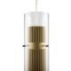 Pendule, Lustre suspendate - Lustra, Pendul design minimalist modern Dynamics auriu mat