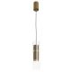 Pendule, Lustre suspendate - Lustra, Pendul design minimalist modern Dynamics auriu mat