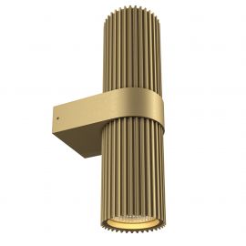 Aplice, corpuri de iluminat pentru pereti - Aplica de perete iluminat ambiental sus/jos Dynamics auriu mat