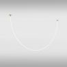 Lustra LED incastrabila tavan fals design modern Tau auriu