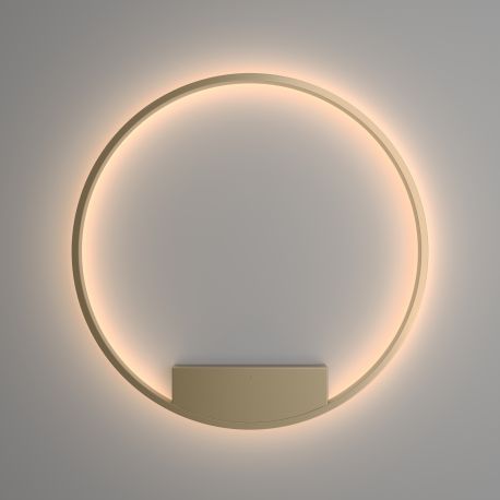 Aplice, corpuri de iluminat pentru pereti - Aplica LED de perete design modern Rim alama 80cm, 3000K