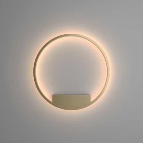 Aplice, corpuri de iluminat pentru pereti - Aplica LED de perete design modern Rim alama 60cm, 3000K