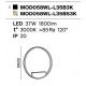 Aplice, corpuri de iluminat pentru pereti - Aplica LED de perete design modern Rim alama 60cm, 3000K