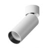 Spot LED aplicat directionabil, dimabil, design tehnic Focus alb, 4000K