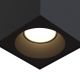 Plafoniere cu spoturi, Spoturi aplicate - Spot aplicat, plafoniera pentru baie design modern IP65 Zoom negru 9x9cm