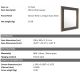 Oglinzi - Oglinda decorativa design LUX Risto square 100x100cm