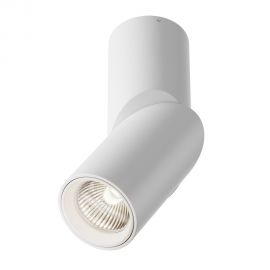 Plafoniere cu spoturi, Spoturi aplicate - Spot LED aplicat directionabil design tehnic Dafne alb 4000K