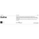 Plafoniere cu spoturi, Spoturi aplicate - Spot LED aplicat directionabil design tehnic Dafne alb 4000K