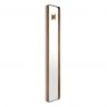 Oglinda decorativa design LUX Megaro Brushed brass 30x160cm