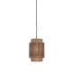 Pendule, Lustre suspendate - Lustra eco din bambus Bhutan S, tube 18x25 bl/nat