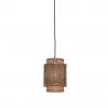Lustra eco din bambus Bhutan S, tube 18x25 bl/nat