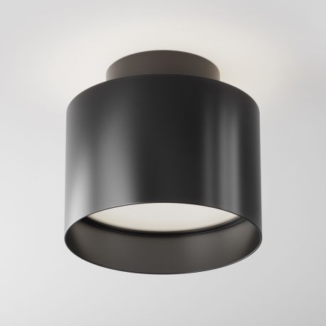 Iluminat interior - Plafoniera LED design tehnic Planet negru 4000K