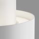 Plafoniere - Plafoniera LED design tehnic Planet alb 4000K