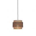 Lustra eco din bambus Bhutan L, tube 25x20 bl/nat