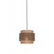 Pendule, Lustre suspendate - Lustra eco din bambus Bhutan L, tube 25x20 bl/nat
