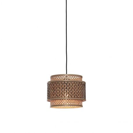 Pendule, Lustre suspendate - Lustra eco din bambus Bhutan L, tube 25x20 bl/nat