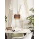 Pendule, Lustre suspendate - Lustra eco din bambus Bhutan L, tube 25x20 bl/nat