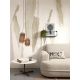 Pendule, Lustre suspendate - Lustra eco din bambus Bhutan/2-Shades bl/nat