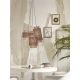 Pendule, Lustre suspendate - Lustra eco din bambus Bhutan/3-Shades bl/nat